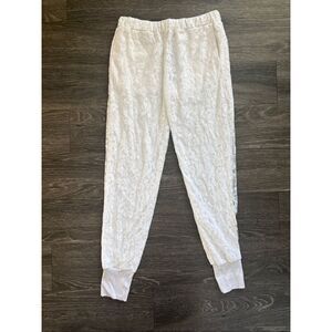 NWT Falcon & Bloom x Gold Hawk White Lace Pants Size XS